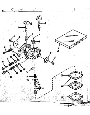 Carburetor no. 630986