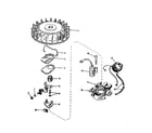 Craftsman 14313300 magneto (phelon f-3220-g) diagram