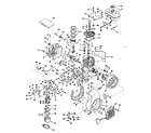 Craftsman 14391250 basic engine diagram
