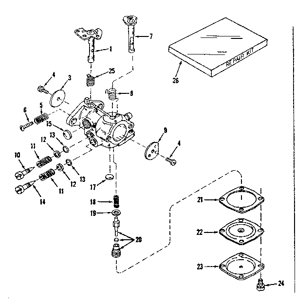 CARBURETOR NO. 29780