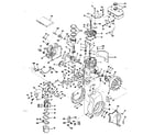 Craftsman 14397250 basic engine diagram