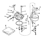Craftsman 14363202 carburetor no. 28626 & 28627 diagram