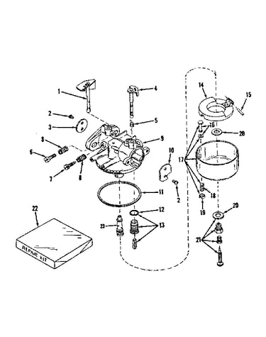 Carburetor no. 28626 & 28627
