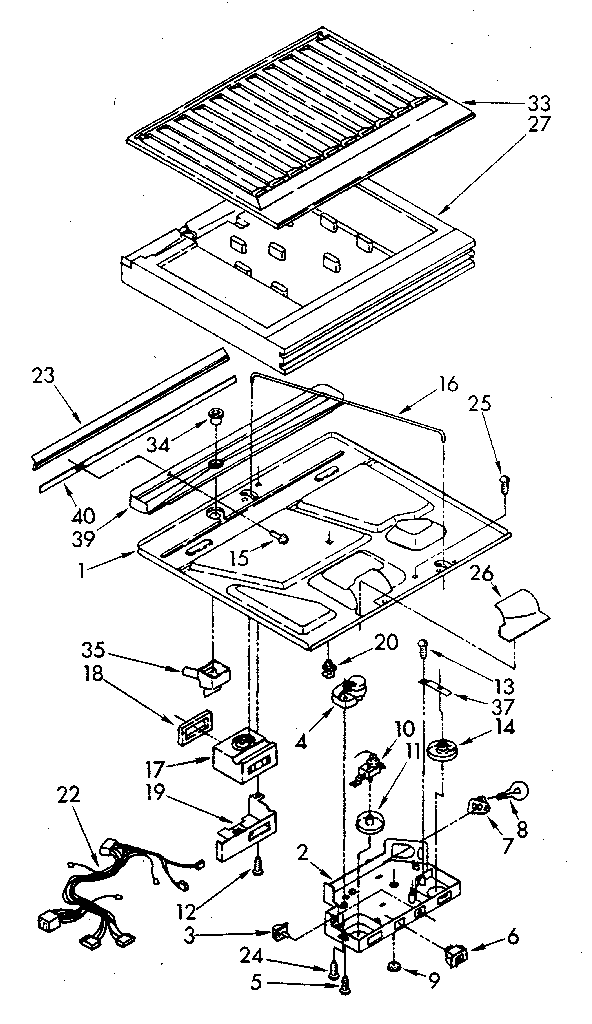 Compartment separator