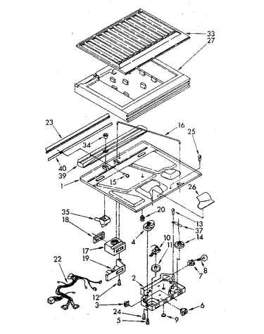 Compartment separator