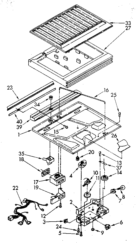 Compartment separator