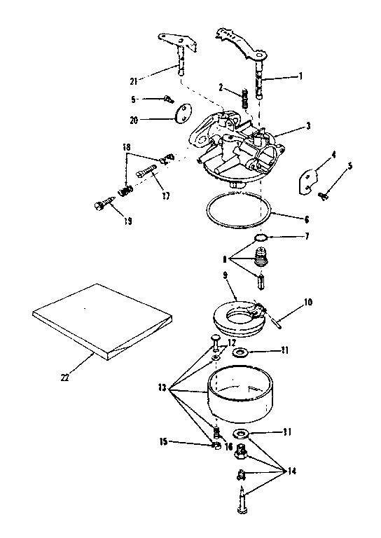 Carburetor no. 28249