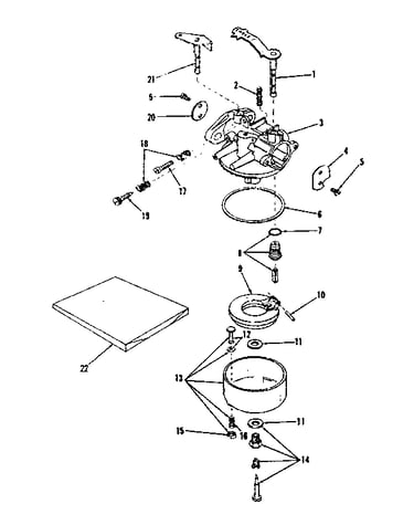 Carburetor no. 28249