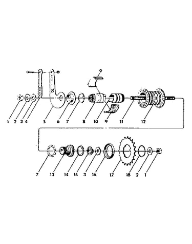 Bendix coaster brake