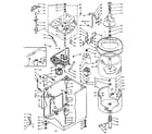 Kenmore 1106204857 machine sub-assembly diagram