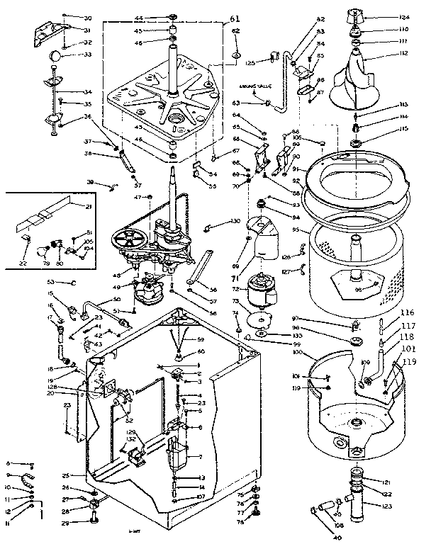 Machine sub-assembly