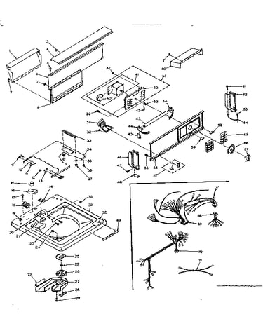 Top and console assembly