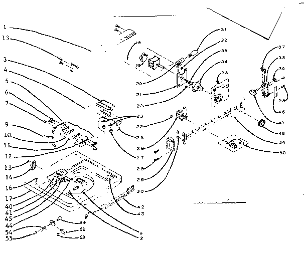 TOP AND CONSOLE ASSEMBLY