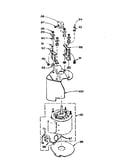 Motor and attaching parts
