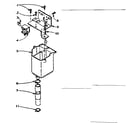 Kenmore 1106105750 dispenser assembly diagram