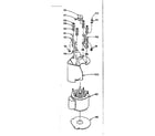 Kenmore 1106105810 motor parts diagram