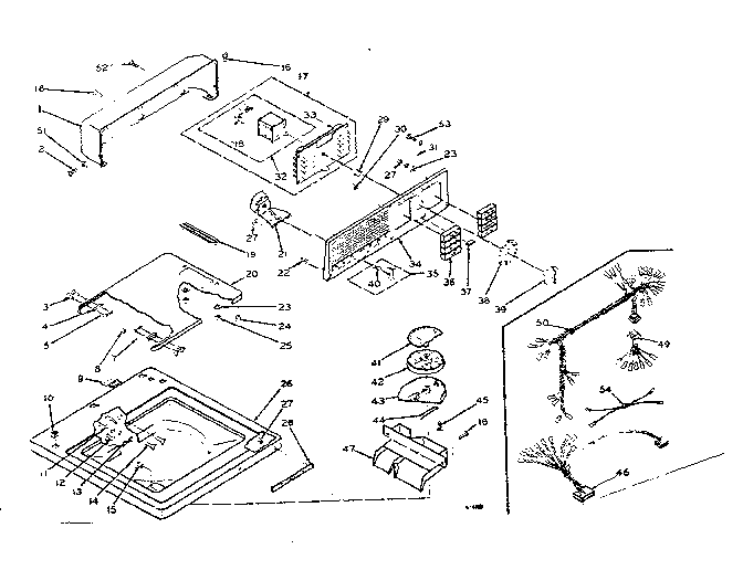 TOP AND CONSOLE ASSEMBLY