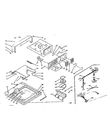 Top and console assembly