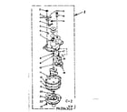 Kenmore 1106204353 pump assembly diagram