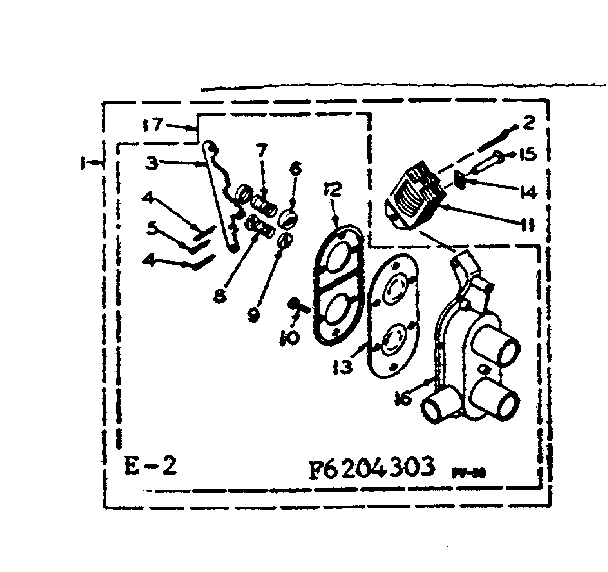 TWO WAY VALVE ASSEMBLY