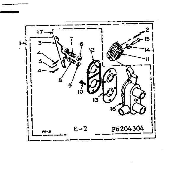Two way valve assembly