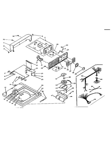Top and console assembly