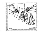 Kenmore 1106205356 two way valve assembly diagram