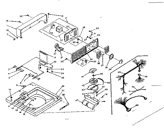 Top and console assembly