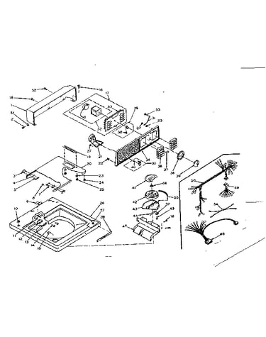 Top and console assembly