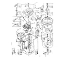 Kenmore 1106205850 machine sub assembly diagram