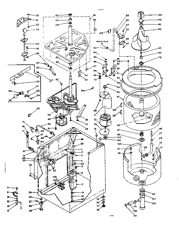 Machine sub assembly