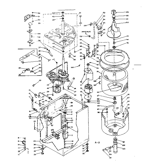 Machine sub assembly