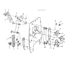 LXI 58492330 reel arms and gears diagram