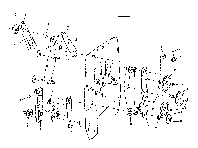 REEL ARMS AND GEARS