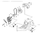 Sears 9270A motor and blower fan diagram