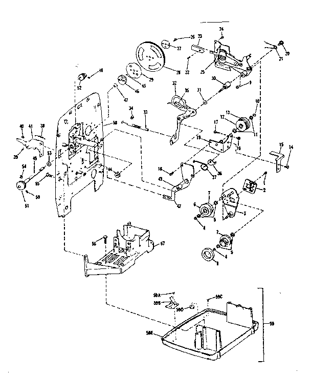 Shutter and shuttle mechanism