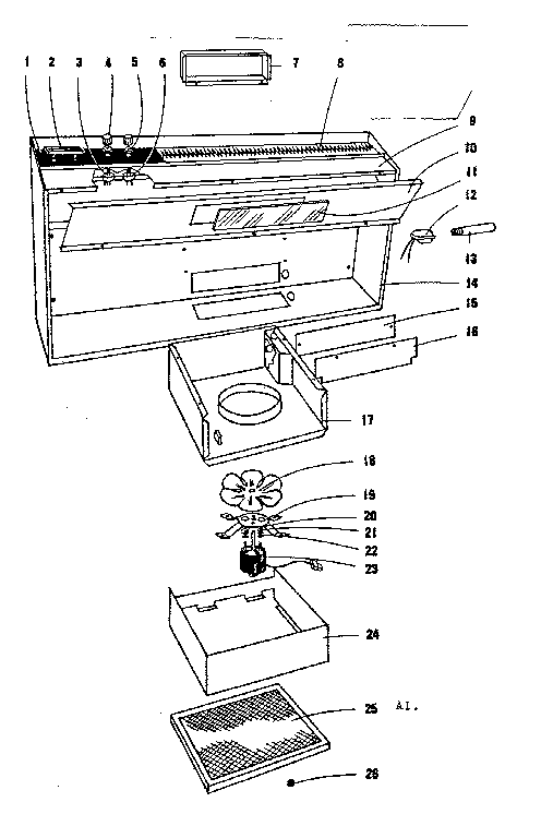 RANGE HOOD ASSEMBLY