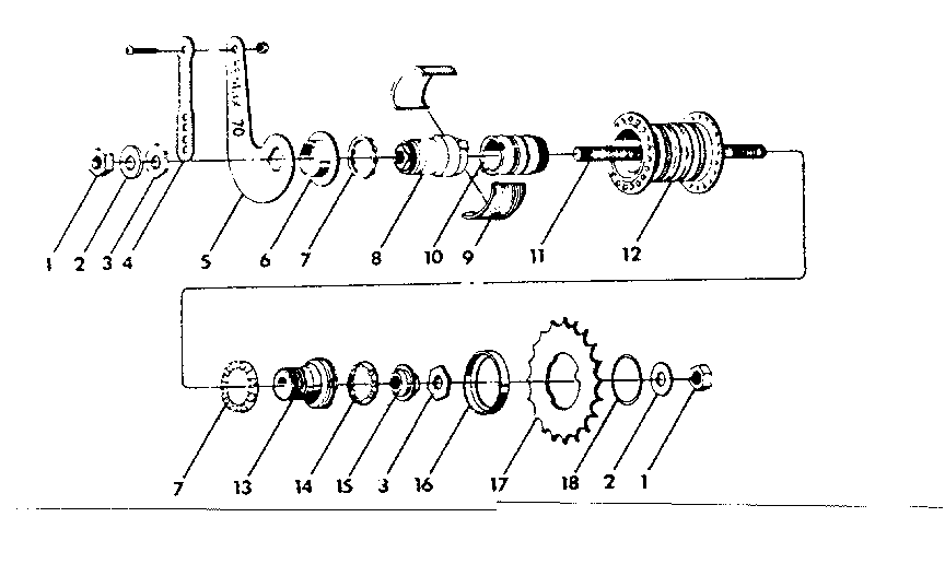 BENDIX COASTER BRAKE