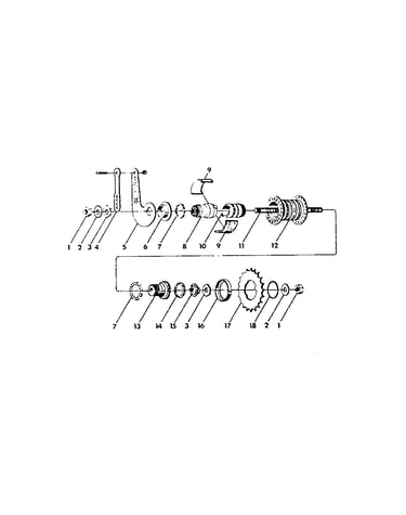 Bendix coaster brake