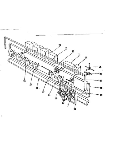 Control panel section