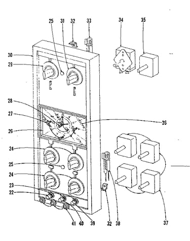 Control panel section