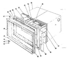 Kenmore 1019026540 oven section diagram