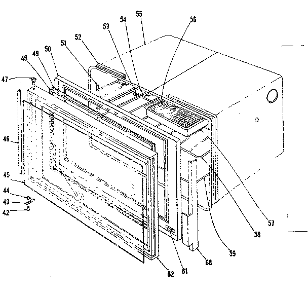 Oven section