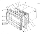 Kenmore 1019026660 oven section diagram