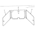Kenmore 1019026641 oven liner accessory diagram