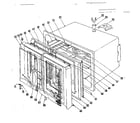 Kenmore 1019036400 oven section diagram