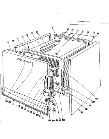 Lower oven section