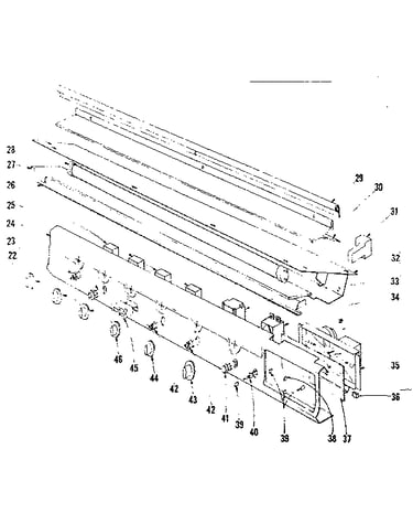 Control panel section
