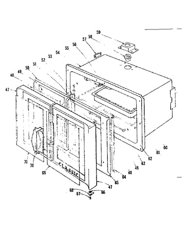 Oven section