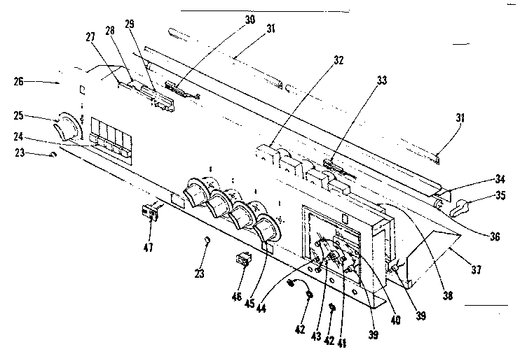 Control panel section